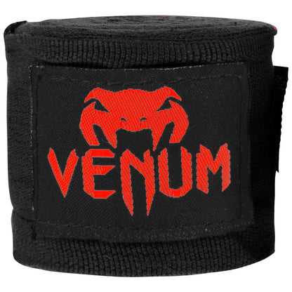 Venum Kontact Boxing Hand Wraps - Black/Red - 4M (157 In)