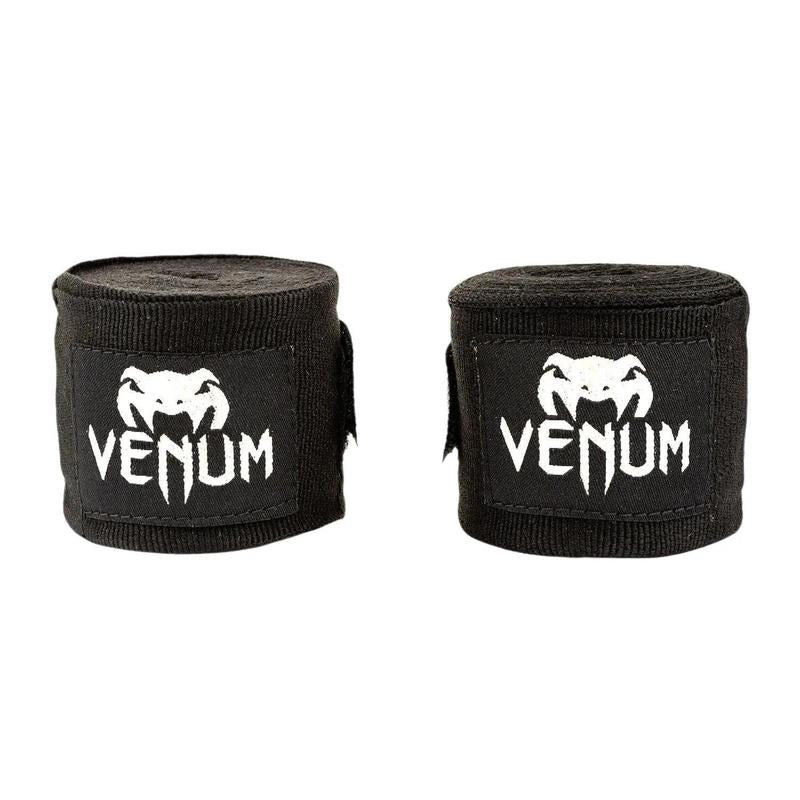 Venum Kontact Boxing Hand Wraps - Black - 2.5M (98 In)