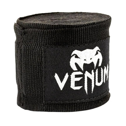 Venum Kontact Boxing Hand Wraps - Black - 2.5M (98 In)